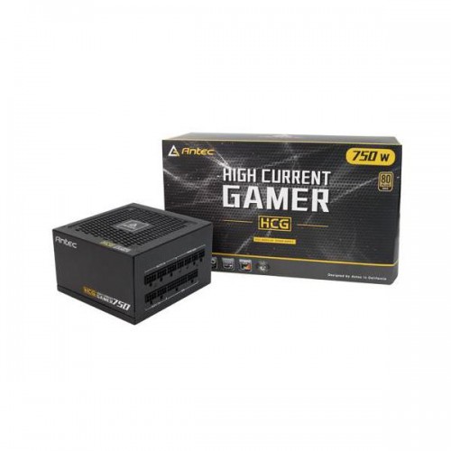 Antec High Current Gamer Series HCG750 Gold, 750W Fully Modular Power Supply - HCG750 Gold Antec High Current Gamer Series HCG750 Gold, 750W Fully Modular Power Supply - HCG750 Gold